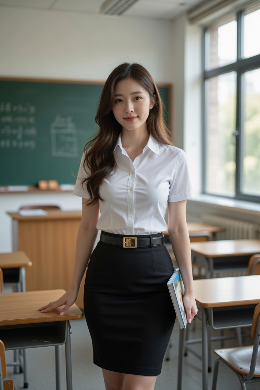 ครูฝึกสอนกับยามโรงเรียน